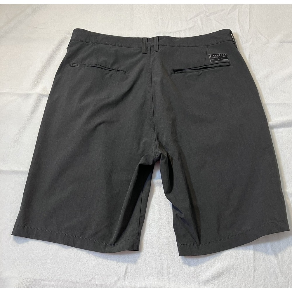 Billabong Men Gray Submersibles Crossfire Platinum X Hybrid Shorts Size 34 Lot 2 - Picture 9 of 14